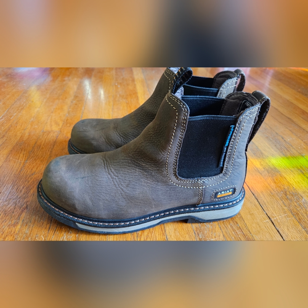 Ariat Women's Riveter Chelsea Work Boots - Composite Toe